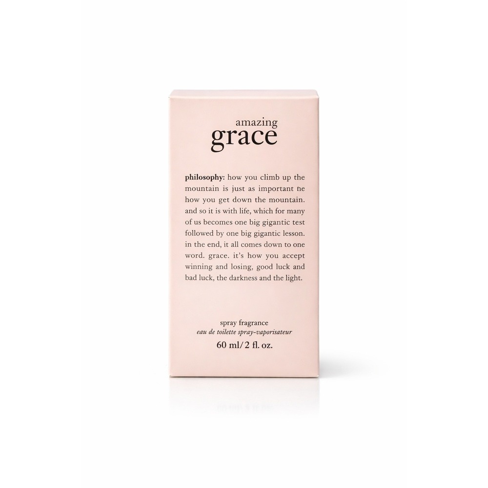 Philosophy Amazing Grace Eau De Toilette EDT Perfume Spray 2 oz Unsealed Box
